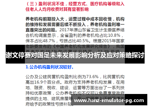 谢文停赛对国足未来发展影响分析及应对策略探讨