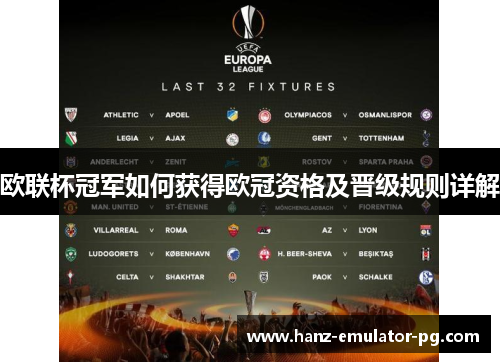 欧联杯冠军如何获得欧冠资格及晋级规则详解 欧联杯冠军如何获得欧冠资格及晋级规则详解