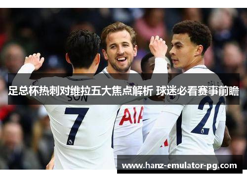 足总杯热刺对维拉五大焦点解析 球迷必看赛事前瞻